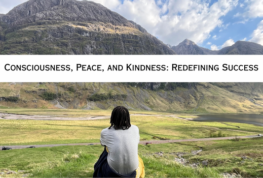 CONSCIOUSNESS, PEACE, AND KINDNESS: AND REDEFINING SUCCESS
